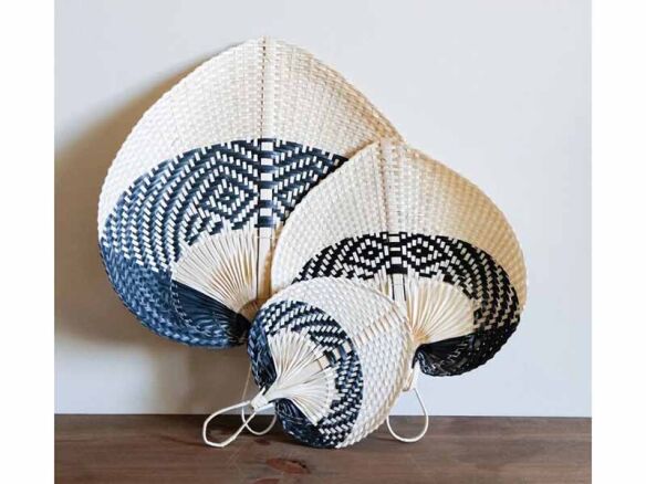 hand fans oowl studio etsy 1  