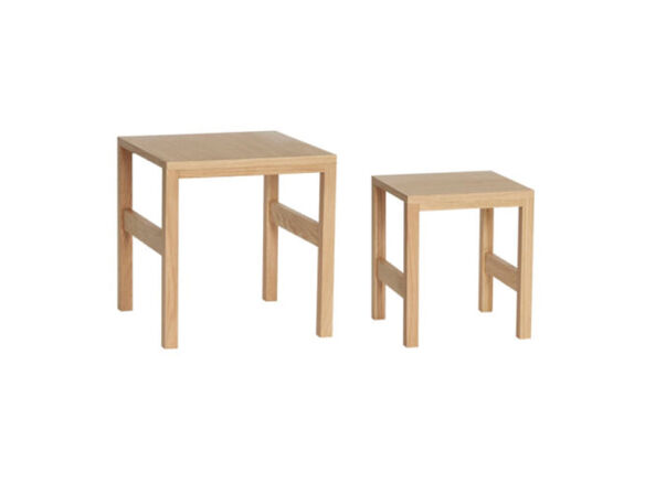 hubsch interior side table set 2 oak 1 584x438