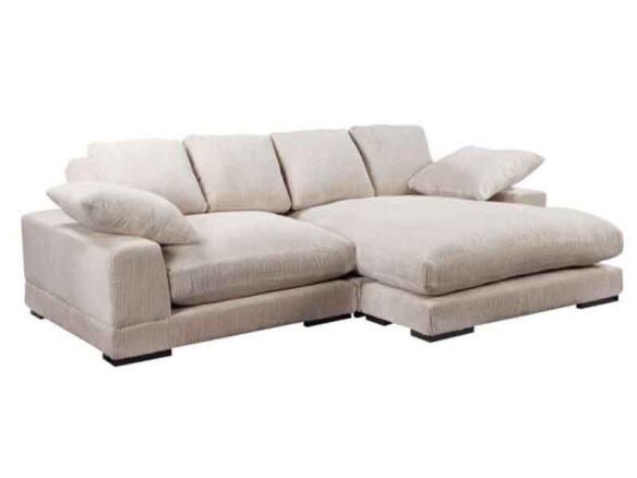 dyphor shop cream corduroy sofa   1 584x438